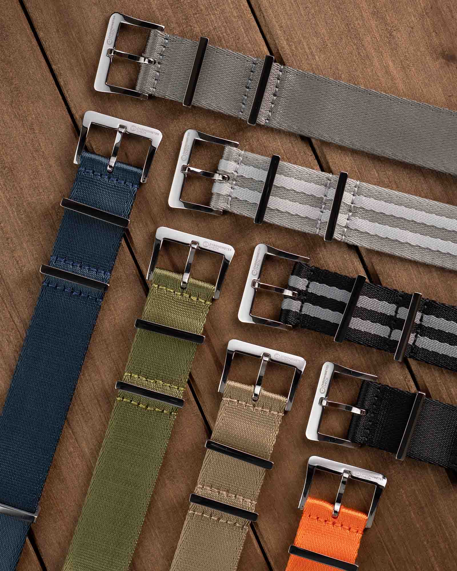 Prestige Nylon Strap - Jet Black