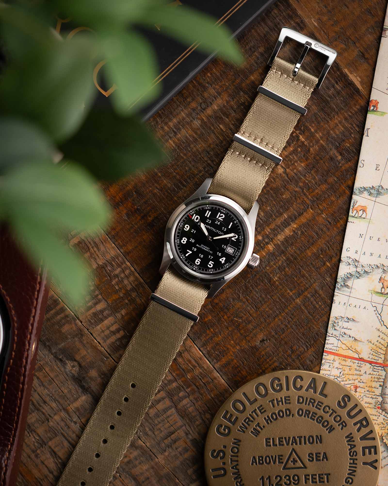 Prestige Nylon Strap - Cashmere Khaki
