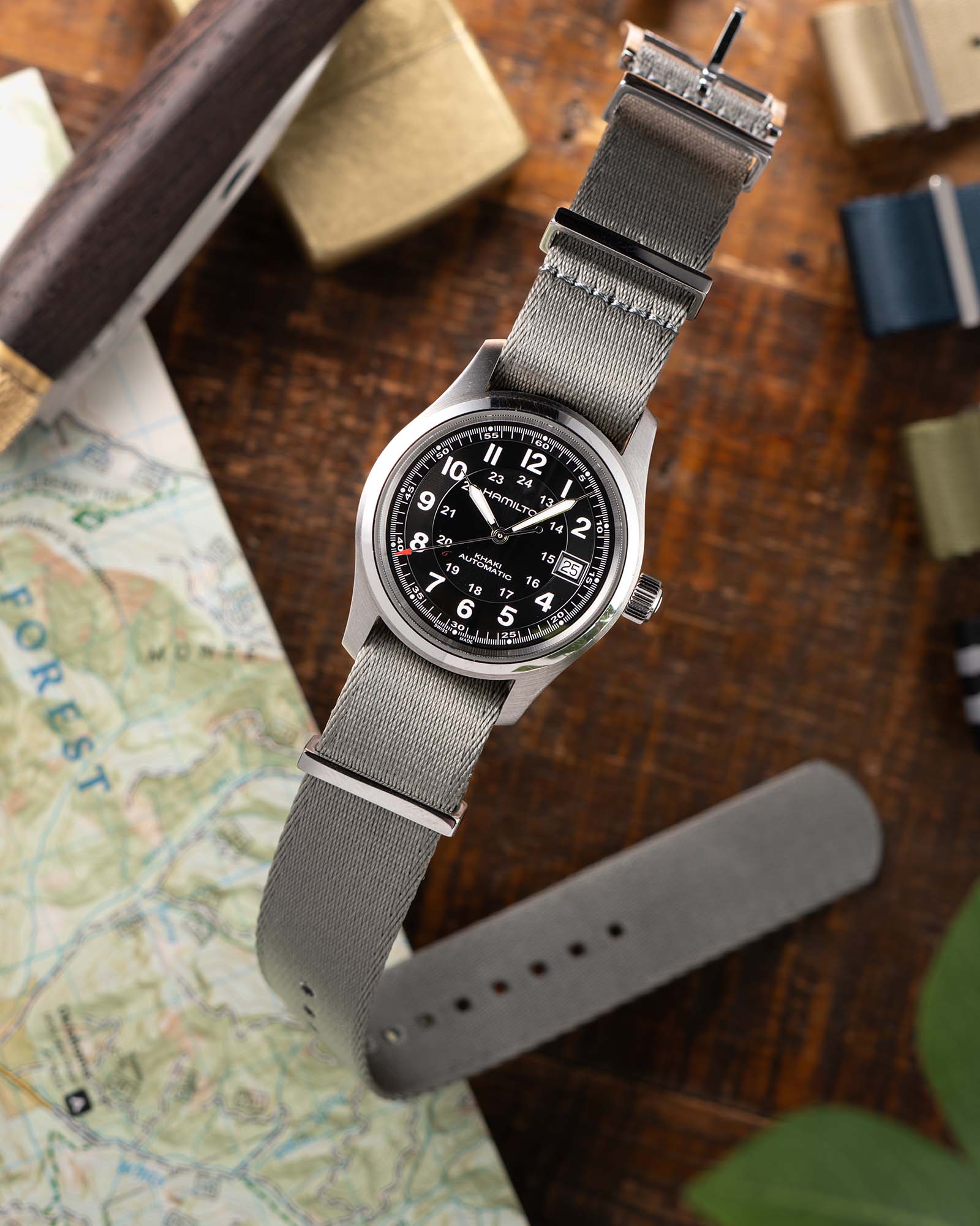 Prestige Nylon Strap - Gunmetal Grey