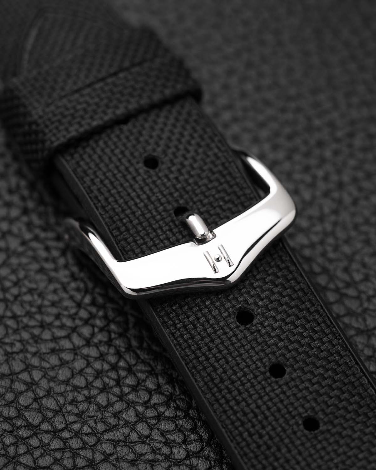 Hirsch Arne Performance Watch Strap - Black