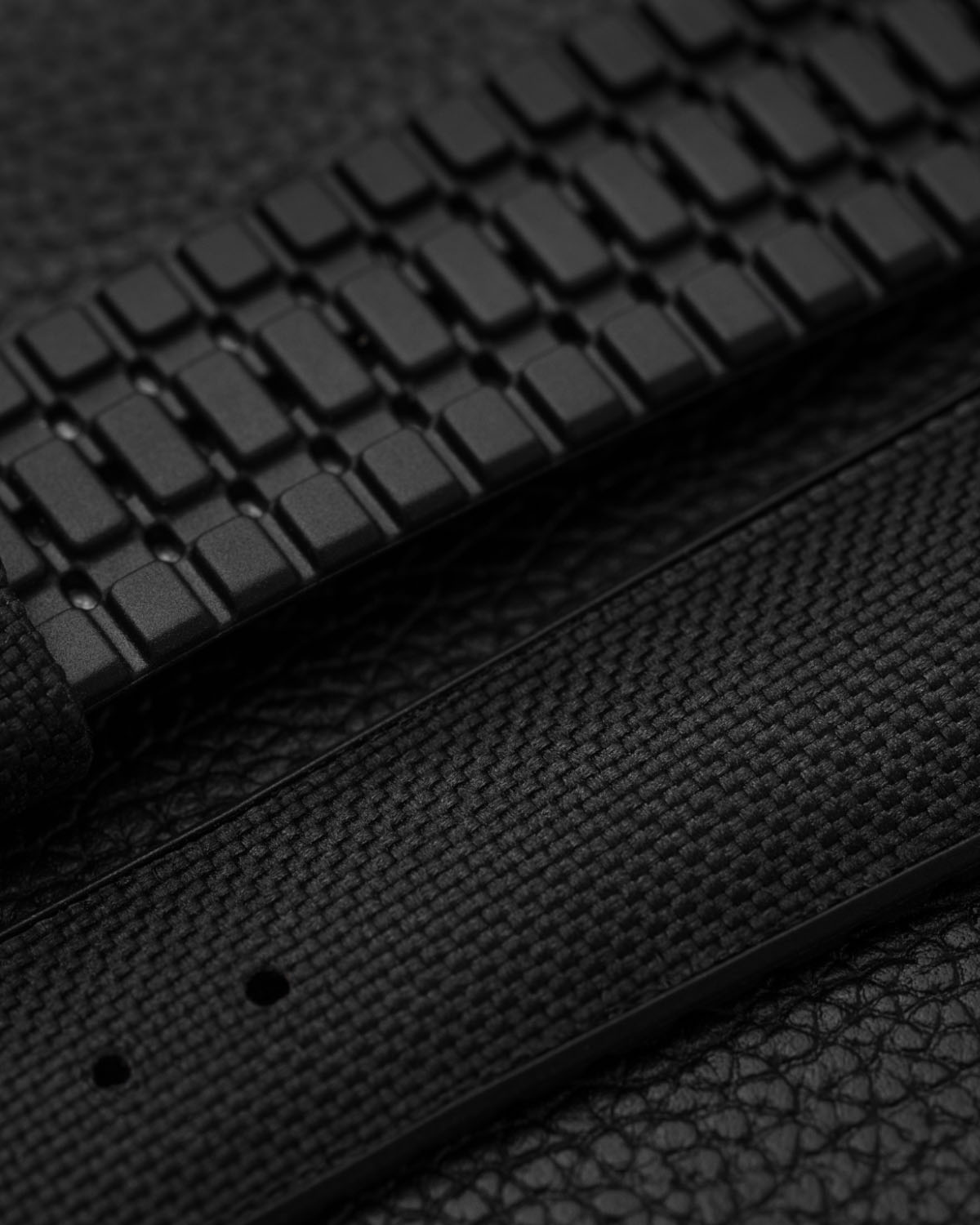 Hirsch Arne Performance Watch Strap - Black