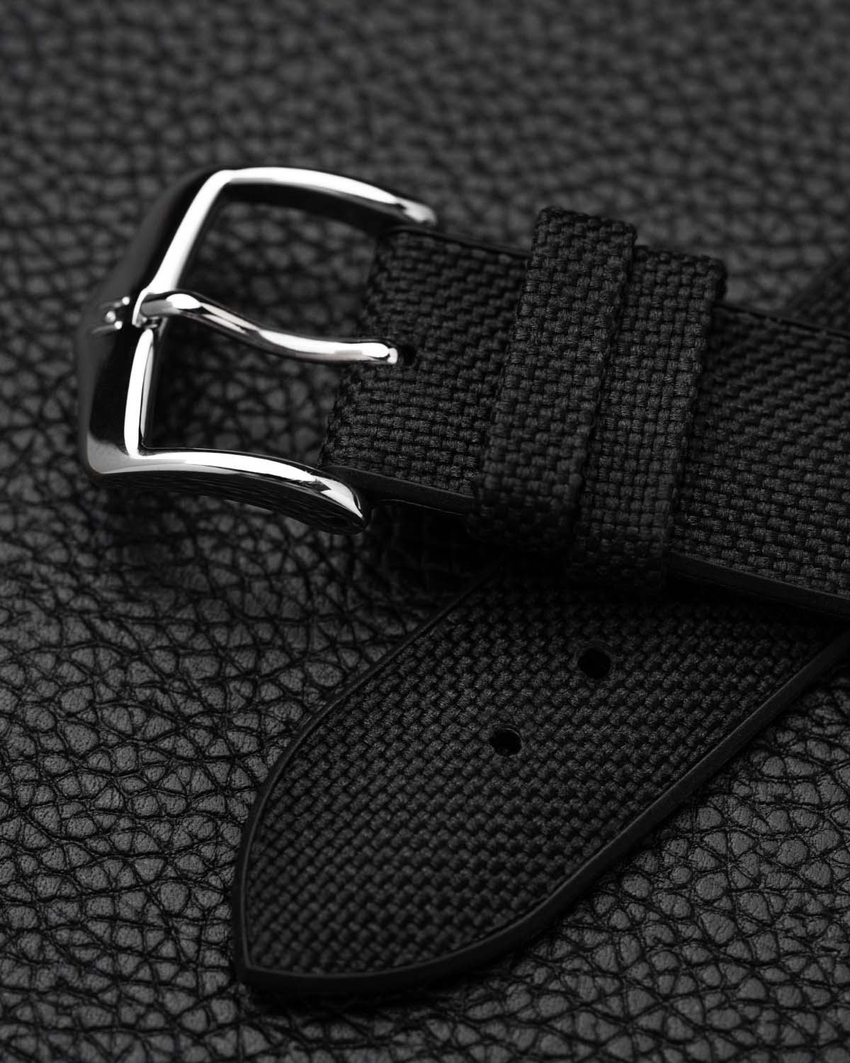 Hirsch Arne Performance Watch Strap - Black