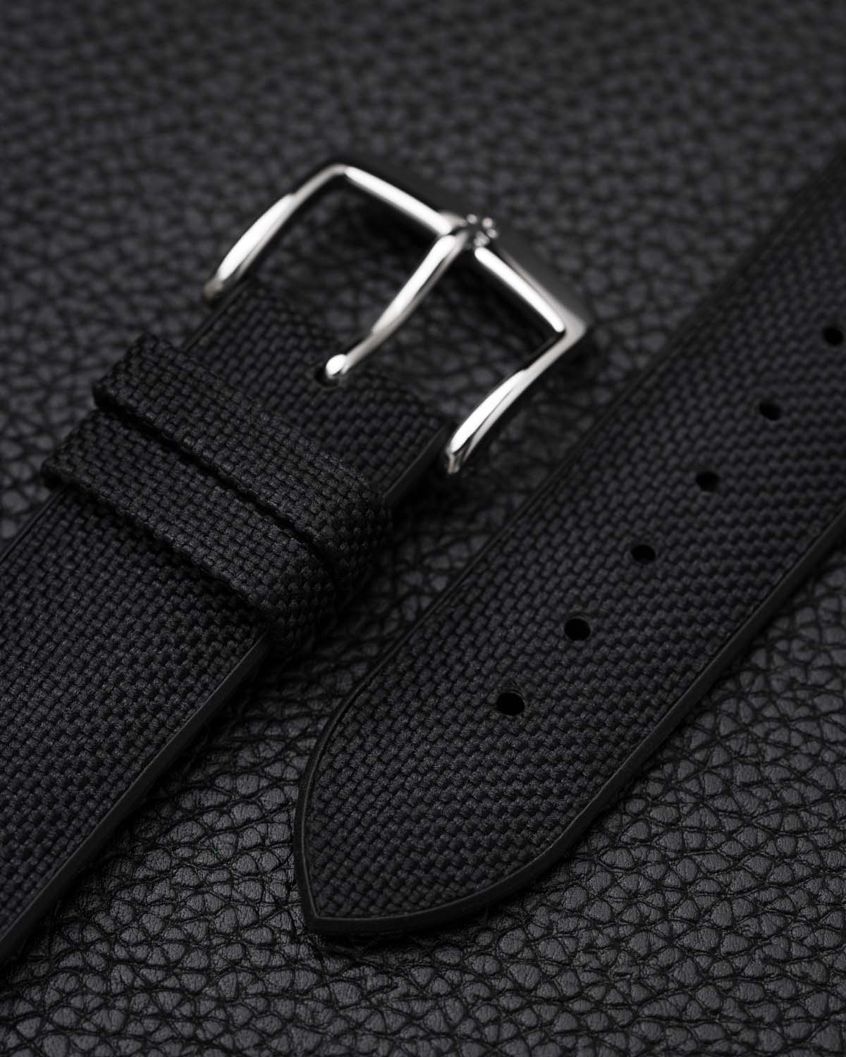 Hirsch Arne Performance Watch Strap - Black