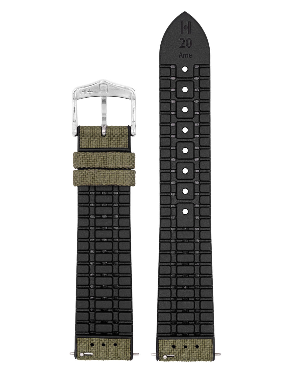 Hirsch Arne Performance Watch Strap - Green