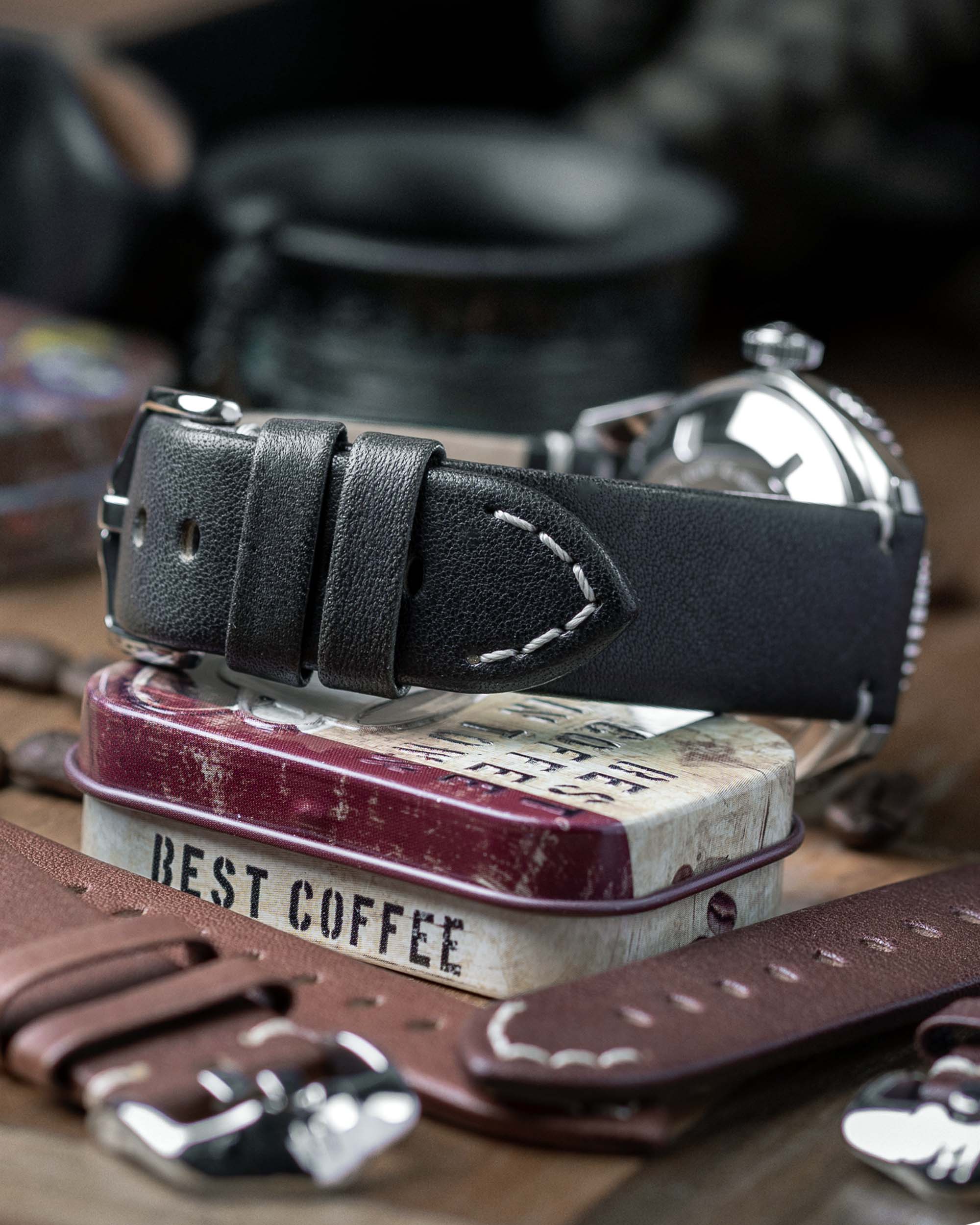 Black Hirsch RANGER Vintage Strap