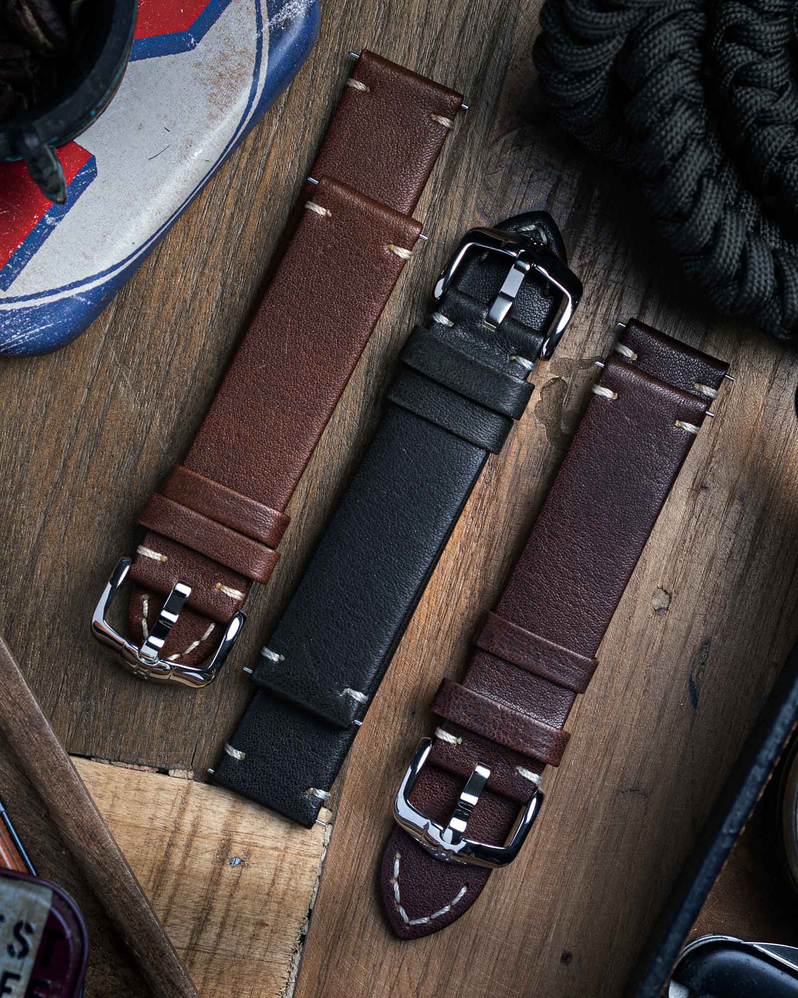 Black Hirsch RANGER Vintage Strap