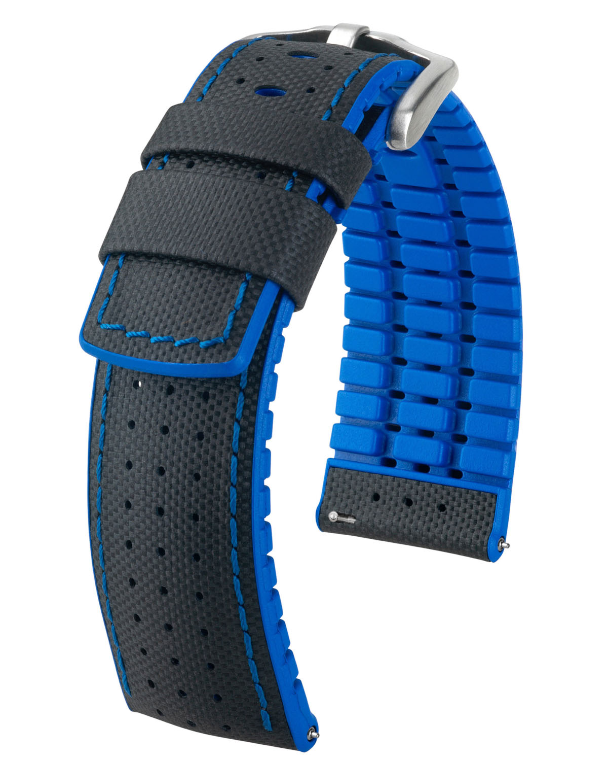 Hirsch ROBBY Performance Sailcloth - Black / Blue