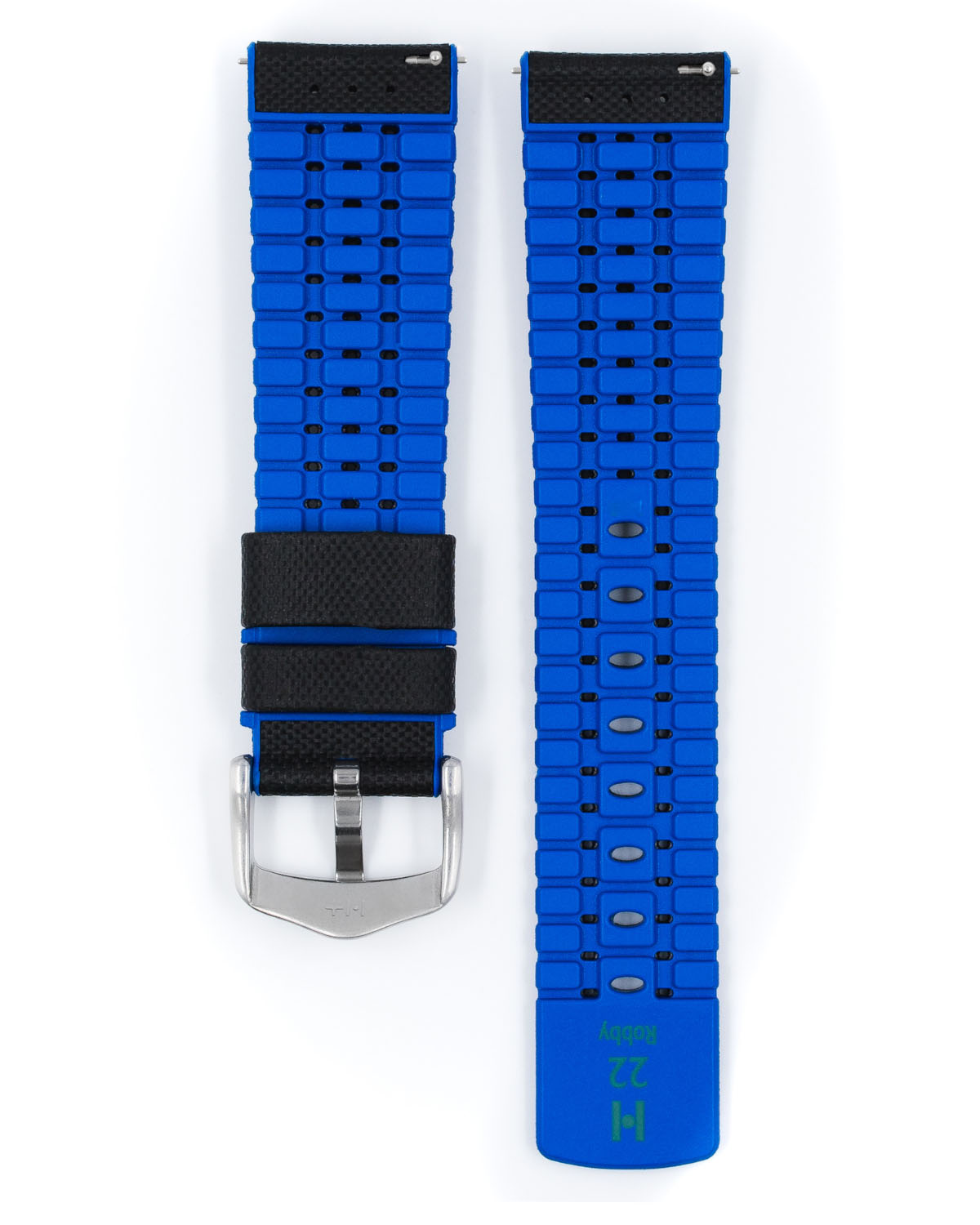 Hirsch ROBBY Performance Sailcloth - Black / Blue