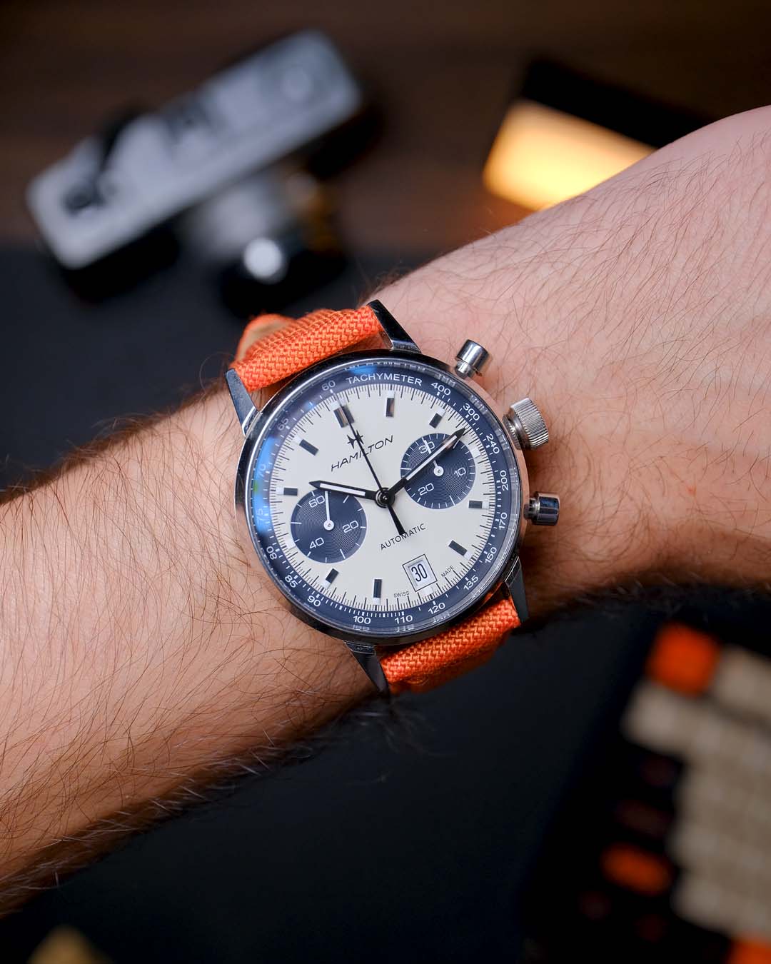 Orange CORDURA® Watch Strap