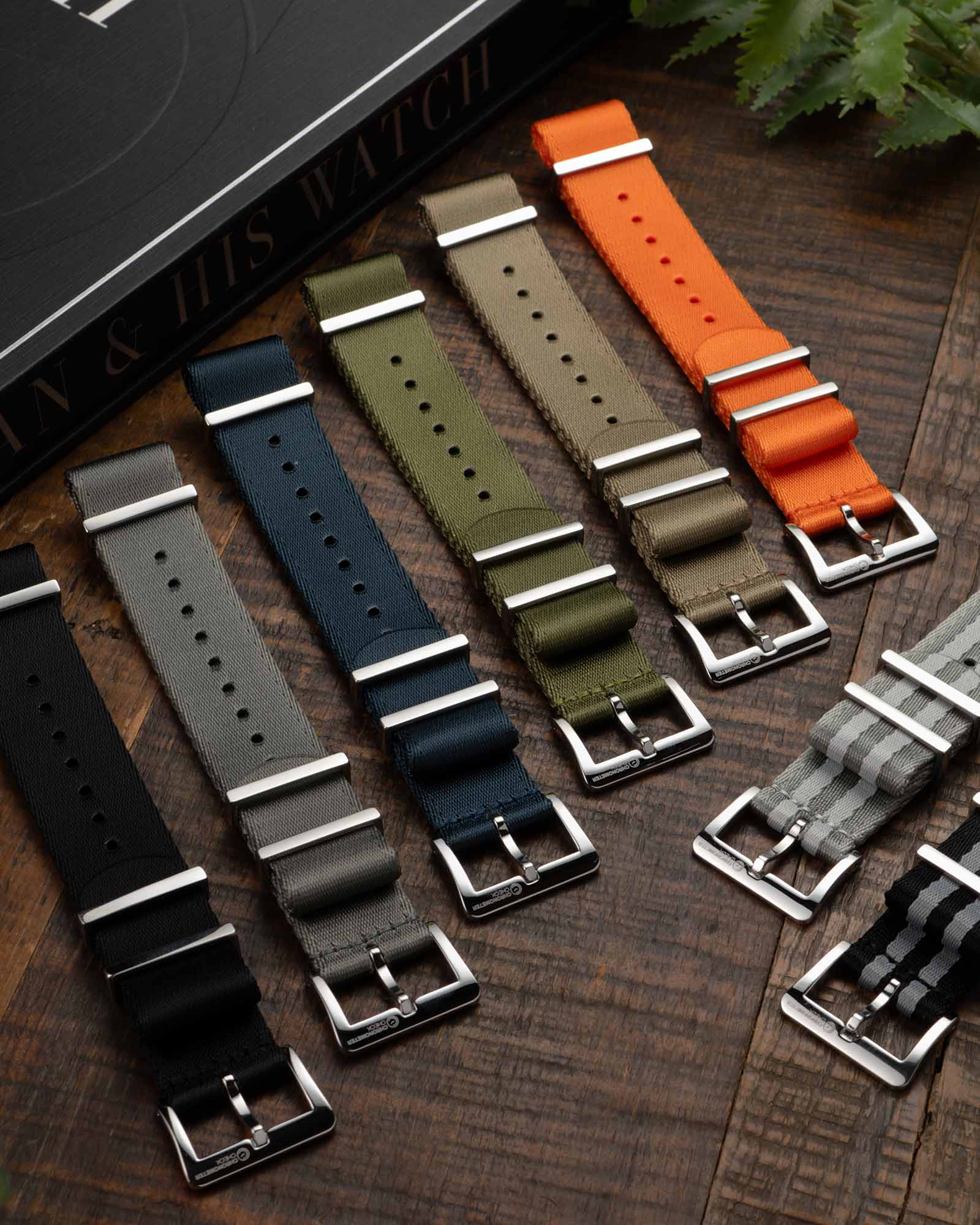 Prestige Nylon Strap - Jet Black