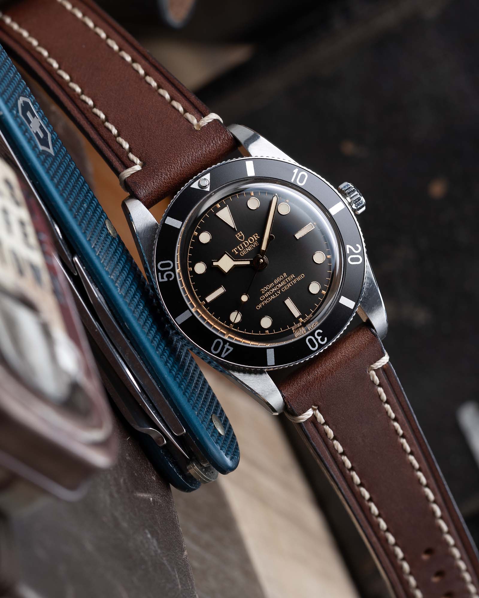 Hirsch LIBERTY Brown Saddle Leather Watch Strap